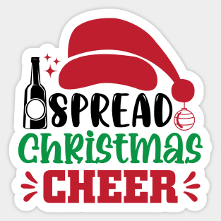 Spread Christmas cheer Sticker